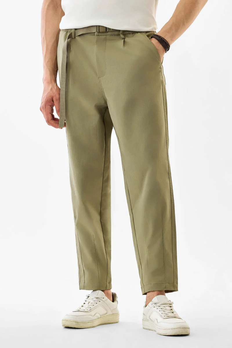 سنيتش بنطلون قطن % بقصة ضيقة